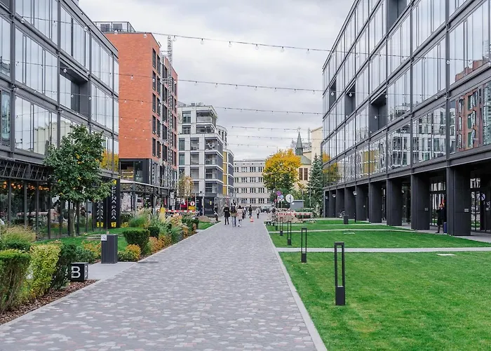 Lumina With A Large Balcony Near Presidential Palace And River * Warsaw