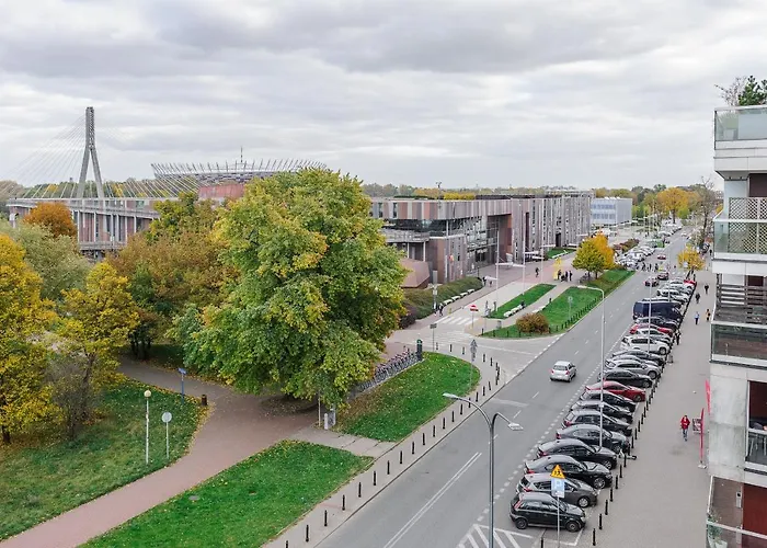 Apartment Lumina With A Large Balcony Near Presidential Palace And River Warsaw